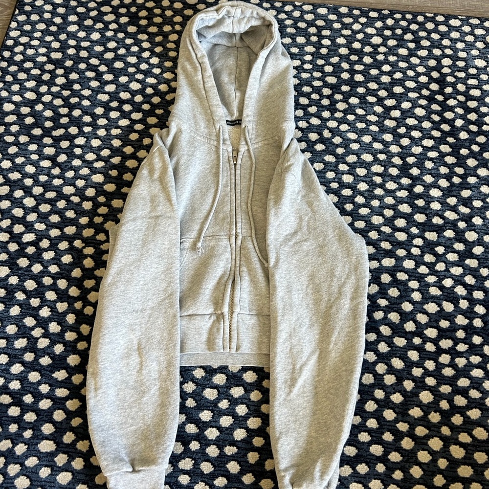 Brandy Melville Light Gray Hoodie